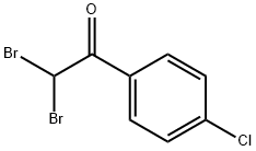 4'-Chloro-α,α-dibromoacetophenone Struktur