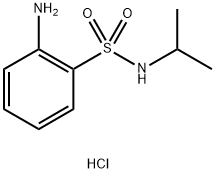 2-AMino-N-isopropylbenzenesulfonaMide, HCl Struktur