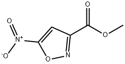 Methyl 5-nitroisoxazole-3-carboxylate Struktur