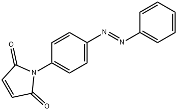 (E)-1-(4-(Phenyldiazenyl)phenyl)-1H-pyrrole-2,5-dione Struktur