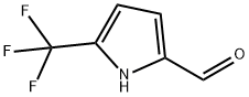 5-(trifluoroMethyl)-1H-pyrrole-2-carbaldehyde Struktur