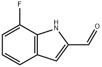 7-Fluoro-1H-indole-2-carbaldehyde Struktur