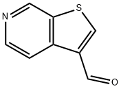 Thieno[2,3-c]pyridine-3-carbaldehyde Struktur