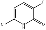 6-chloro-3-fluoropyridin-2-ol Struktur