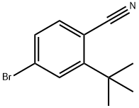 4-BroMo-2-t-butylbenzonitrile Struktur