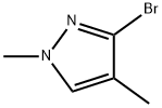 3-BroMo-1,4-diMethyl-1H-pyrazole Struktur