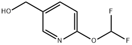 (6-(difluoroMethoxy)pyridin-3-yl)Methanol Struktur