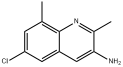 6-Chloro-2,8-diMethylquinolin-3-aMine Struktur