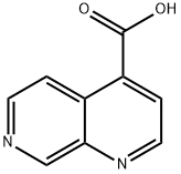 1,7-NAPHTHYRIDINE-4-CARBOXYLIC ACID Struktur