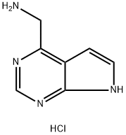 N-Methyl-7H-pyrrolo[2,3-d]pyriMidin-4-aMine hydrochloride Struktur