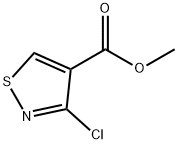 3-chloro-isothiazole-4-carboxylic acid methyl ester Struktur