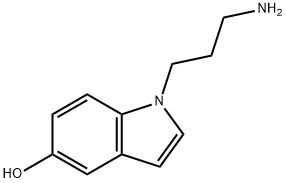 1-(3-AMinopropyl)-1H-indol-5-ol Struktur