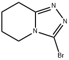 3-BroMo-5,6,7,8-tetrahydro-[1,2,4]triazolo[4,3-a]pyridine Struktur