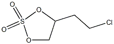 1,3,2-Dioxathiolane, 4-(2-chloroethyl)-, 2,2-dioxide Struktur