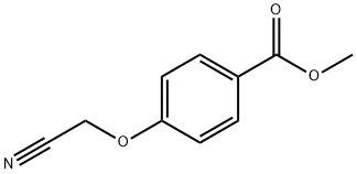 METHYL 4-(CYANOMETHOXY)BENZOATE Struktur