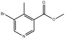 Methyl 5-broMo-4-Methylnicotinate Struktur