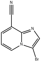 3-BroMo-iMidazo[1,2-a]pyridine-8-carbonitrile, 1383718-53-3, 結(jié)構(gòu)式