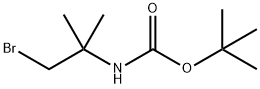 N-Boc-1-broMo-2-Methyl-2-propanaMine Struktur