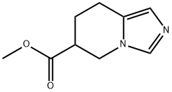 Methyl 5,6,7,8-tetrahydroiMidazo[1,5-a]pyridine-6-carboxylate Struktur