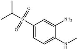 4-(isopropylsulfonyl)-N1-methylbenzene-1,2-diamine Struktur