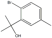 2-(2-broMo-5-Methylphenyl)propan-2-ol Struktur