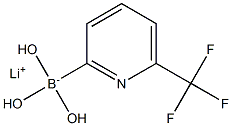 LithiuM (6-(trifluoroMethyl)pyridin-2-yl)trihydroxyborate Struktur