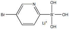 Lithium (5-bromopyridin-2-yl)trihydroxyborate Struktur