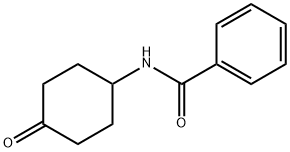 4-BenzaMido-cyclohexanone Struktur