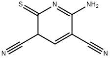 2-aMino-6-Mercaptopyridine-3,5-dicarbonitrile Struktur