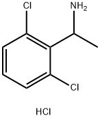 1-(2,6-dichlorophenyl)ethanaMine hydrochloride Struktur