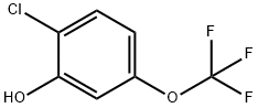 2-chloro-5-(trifluoromethoxy)phenol Struktur