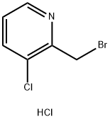 2-(BroMoMethyl)-3-chloropyridine hydrobroMide Struktur