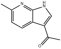 3-Acetyl-6-Methyl-7-azaindole Struktur