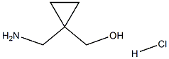 1-(AMinoMethyl)-cyclopropaneMethanol HCl Struktur