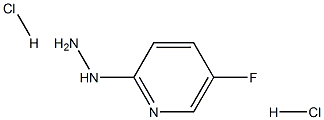 5-Fluoro-2-hydrazinylpyridine dihydrochloride Struktur