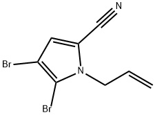 1-Allyl-4,5-dibroMo-1H-pyrrole-2-carbonitrile Struktur