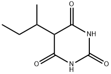 5-sec-Butylbarbituric Acid Struktur