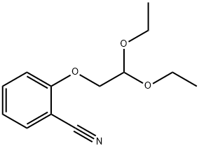 2-(2,2-Diethoxy-ethoxy)-benzonitrile Struktur