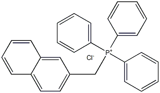 Phosphonium, (2-naphthalenylmethyl)triphenyl-, chloride Struktur