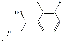 (S)-1-(2,3-Difluorophenyl)ethanaMine hydrochloride Struktur