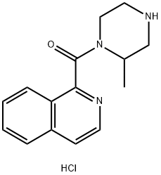 Isoquinolin-1-yl-(2-Methyl-piperazin-1-yl)-Methanone hydrochloride Struktur