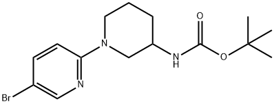 (5'-BroMo-3,4,5,6-tetrahydro-2H-[1,2']bipyridinyl-3-yl)-carbaMic acid tert-butyl ester Struktur