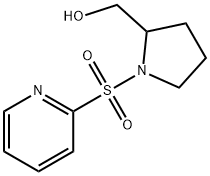 [1-(Pyridine-2-sulfonyl)-pyrrolidin-2-yl]-Methanol Struktur