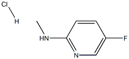 5-fluoro-N-Methylpyridin-2-aMine hydrochloride Struktur