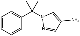 1-(2-phenylpropan-2-yl)-1H-pyrazol-4-amine Struktur