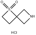 1-Thia-6-aza-spiro[3.3]heptane-1,1-dioxide hydrochloride Struktur