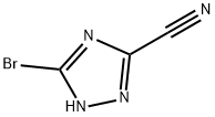 5-BroMo-1,2,4-triazole-3-carbonitrile Struktur