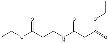 Ethyl 3-oxo-3-[(3-ethoxy-3-oxopropyl)aMino]propanoate Struktur