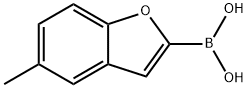 (5-Methylbenzofuran-2-yl)boronic acid Struktur