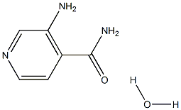 3-AMinoisonicotinaMide Monohydrate Struktur